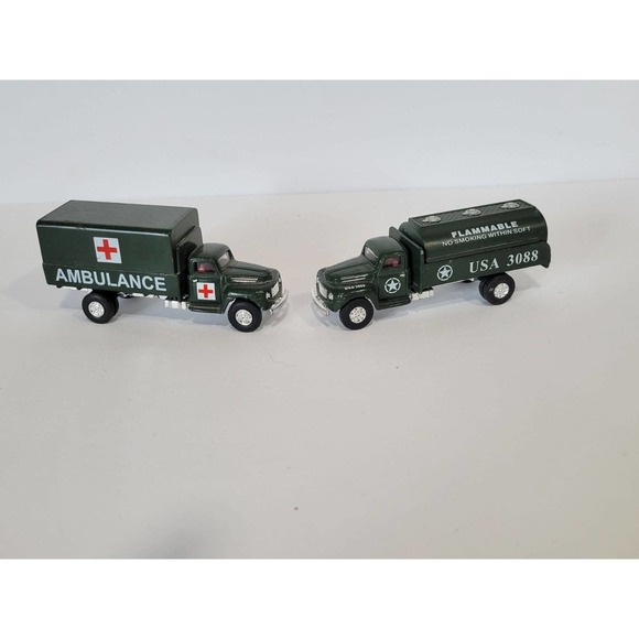 Golden Army Trucks Lot 2 - Picture 1 of 4